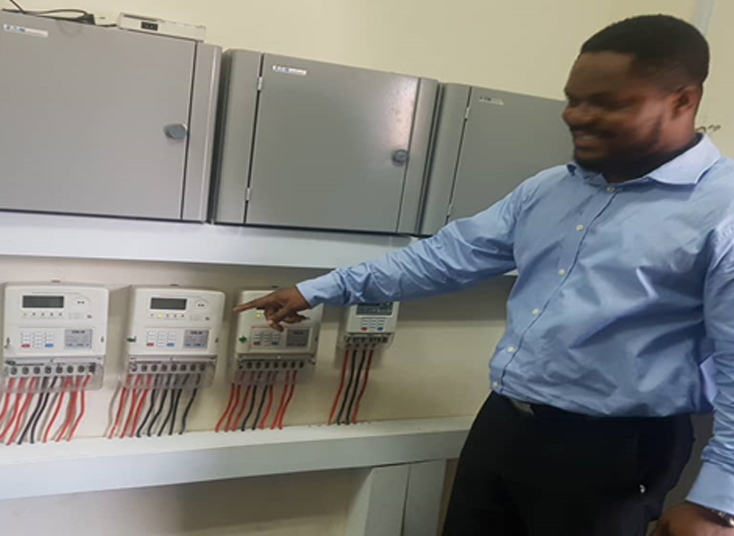 Single-phase meters at Accra Digital Center